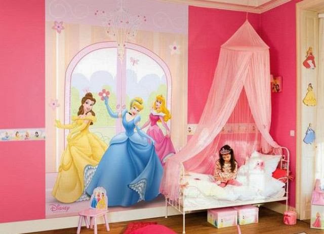  Desain  Kamar  Tidur  Cute Untuk  Anak  Perempuan 
