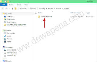 Cara menyimpan data bookmark dan pengaturan mozilla firefox serta mengembalikannya pada windows xp, windows 7, dan windows 8