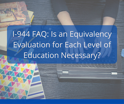 Equivalency Evaluation for Each Level of Education?