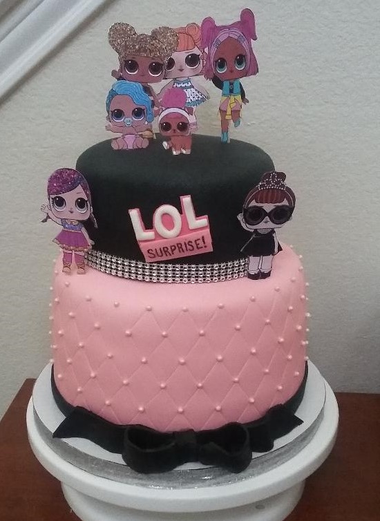 My Cake Hobby: LOL Surprise Doll Cake