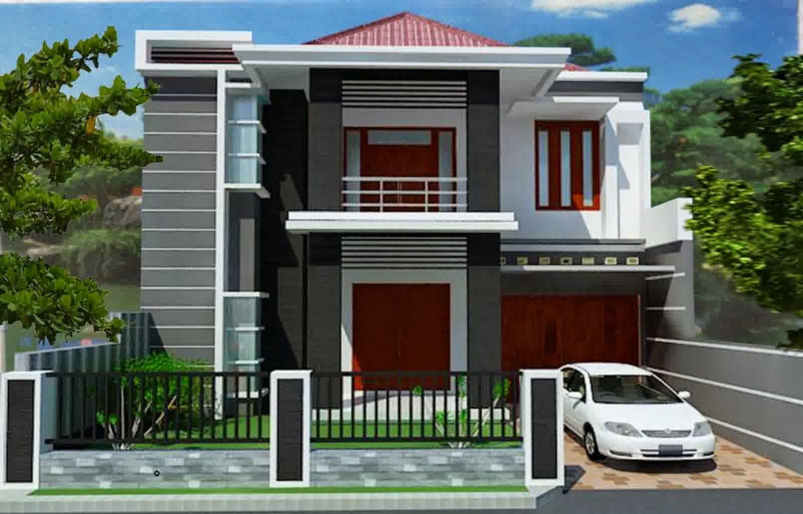 102 Gambar Rumah Minimalis 2 Lantai Ukuran 7x10 Gambar Desain