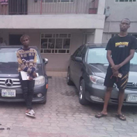 EFCC Arrests 17 Yahoo Boys In Warri At Their Hotel Hideout, Seizes Cars (Photos)