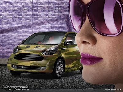 Aston Martin can paint serial Cygnet tiger and zebra