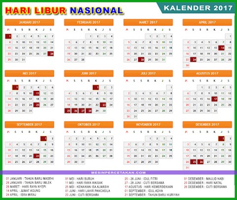 Kalender 2020 Plus Hari Libur