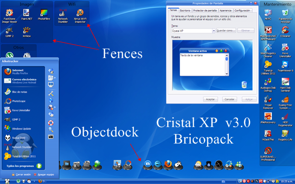 Crystal XP v3.0 Bricopack [Pack personalización XP][DF]