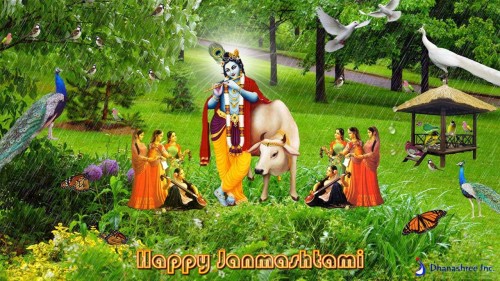 #15+ Hd Wallpapers Pictures Images Greetings Cards Cliparts Gifs Of Krishna Janmashtami 2016