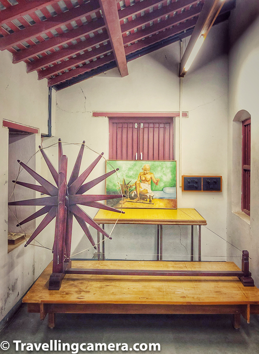 If you visit Ahmedabad, we do recommend that you visit the Sabarmati Ashram once. If nothing else, it would calm you and also give you a lot of food for thought.