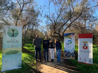 Convenio con el Ayuntamiento de Dos Hermanas para el impulso, conocimiento y difusión de la biodiversidad de la Laguna Fuente del Rey. (Grupo local SEO-Sevilla)