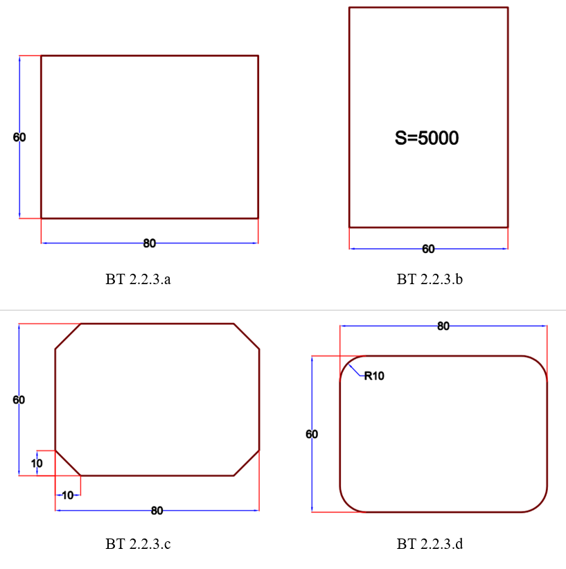 BÀI 3: VẼ HÌNH CHỮ NHẬT – RECTANGLE TRONG AUTOCAD