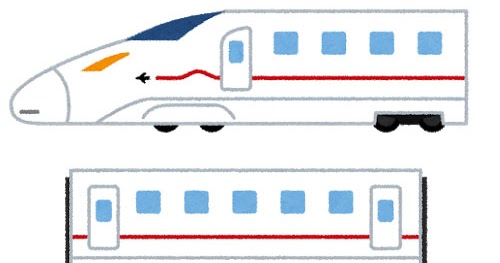 新幹線のイラスト 800系 つばめ かわいいフリー素材集 いらすとや