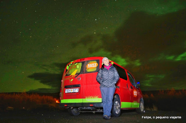 Aurora boreal, sol da meia-noite e noite polar na Noruega