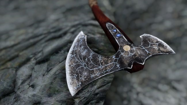 skyrim leviathan axe mod 01