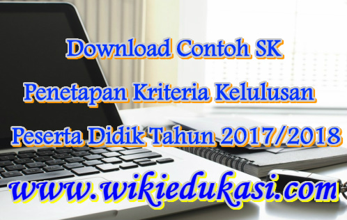 Download Contoh SK Penetapan Kriteria Kelulusan Peserta 