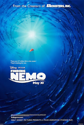 poster Film finding nemo 2003 Animasi atau kartun Dengan Cerita Terbaik Dan Paling Menginspirasi