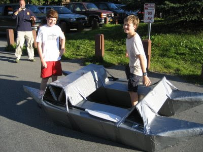 Duct Tape Boats