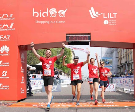 Bidoo, il noto portale di Aste online si prepara alla Maratona di Milano