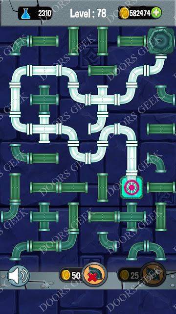  Plumber 3: Plumber Pipes Connect Level 78 Solution, Cheats, Walkthrough for android, iphone, ipad and ipod