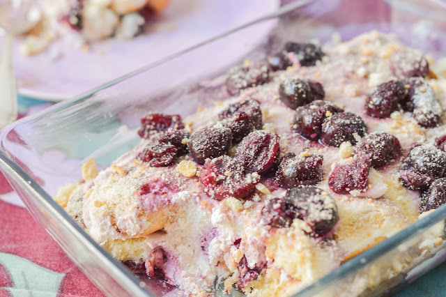 Yogurt and Cherries Tiramisu