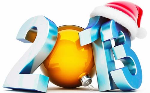 20+ HD Happy New Year 2013 Wallpapers