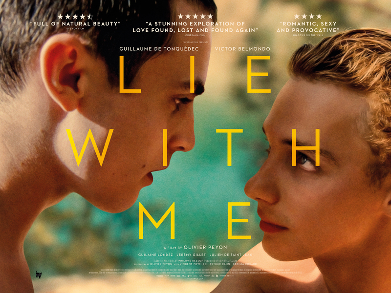 LIE WITH ME poster