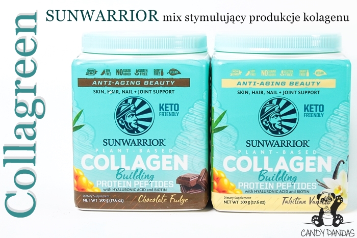 Sunwarrior COLLAGREEN - wegańska mieszanka stymulująca produkcję kolagenu 