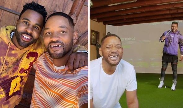 Unbelievable Jason Derulo 'Knocks Out' Will Smith's Teeth With Golf Club