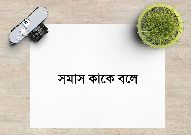 সমাস কাকে বলে