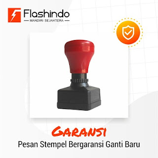 Garansi stempel otomatis ganti baru