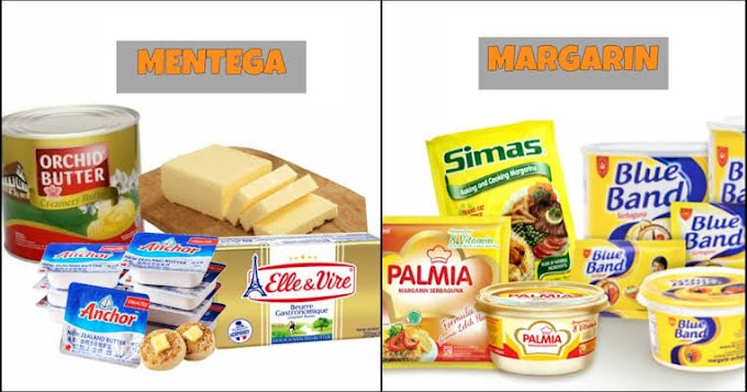 Samakah Mentega dan Margarin?