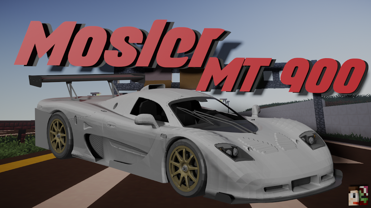 Mosler MT900 GT | Minecraft Car Addon [LITE]