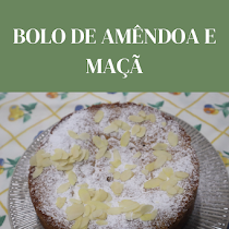 Bolo de amêndoa e maçã (receita em vídeo)