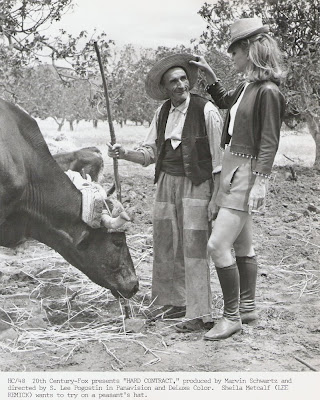 Lee Remick teases the natives in Hard Contract 1969 