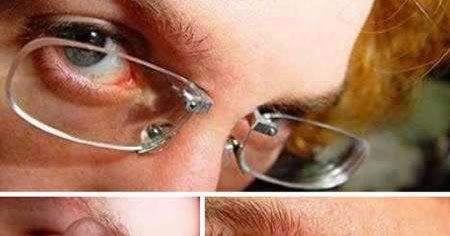 Tired of eyeglasses constantly sliding off the bridge of your nose | My