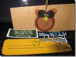 Burung hantu coklat & kek milo  kakyong Ibu 3A