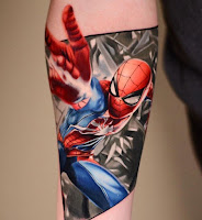 Tatuajes del Hombre Araña