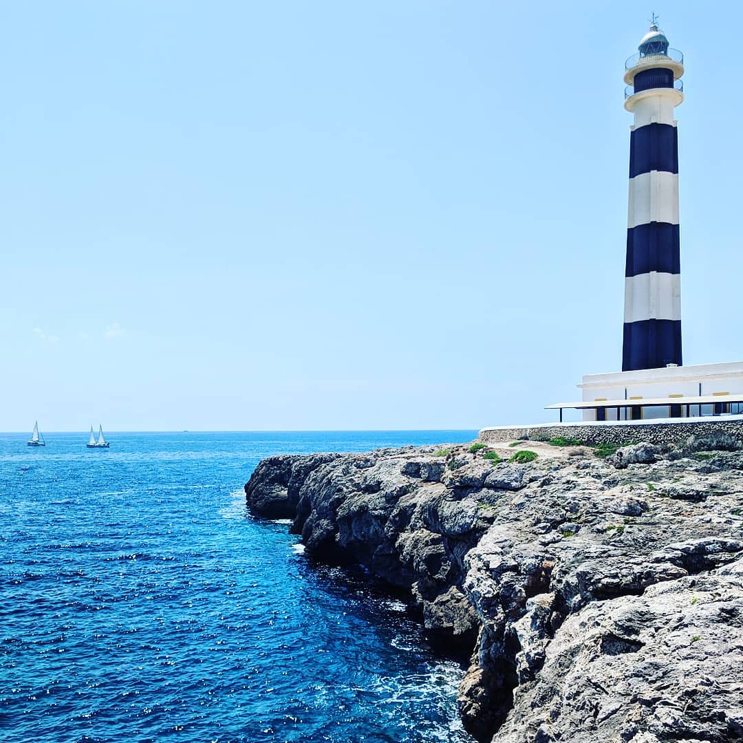 cap dartrutx lighthouse in menorca