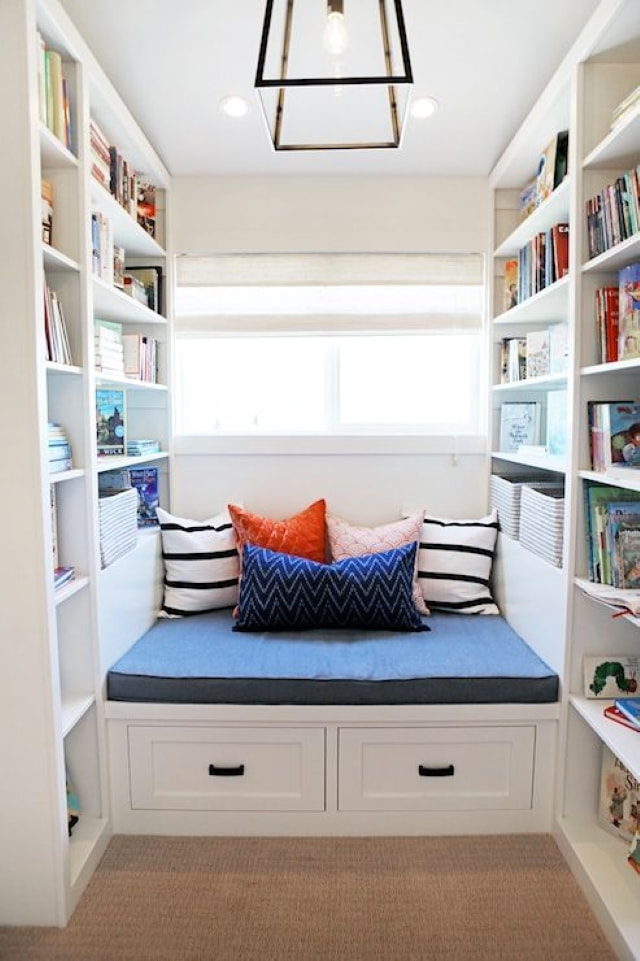 Interior Design Ideas For Reading Nook #28 Let's create a reading corner、 book nook for yourself to stimulate your desire to read.