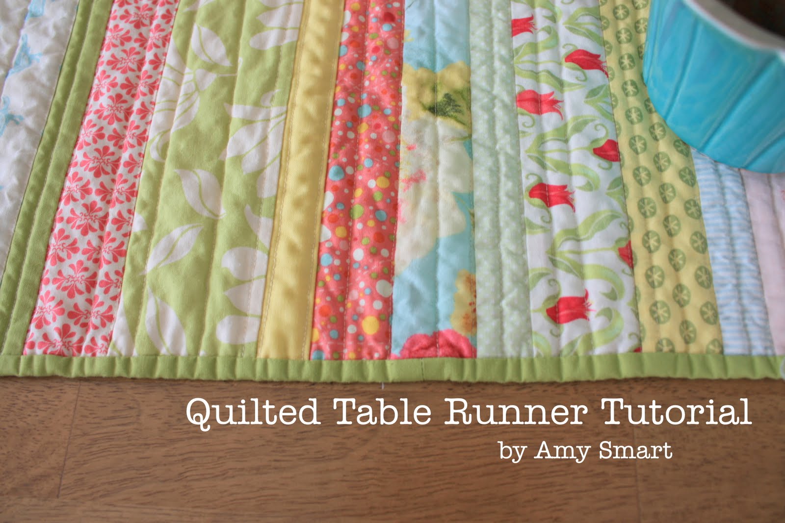 easy Co.: patterns amy guest blogger: quilter of table a tutorial diary of runner  quilted and