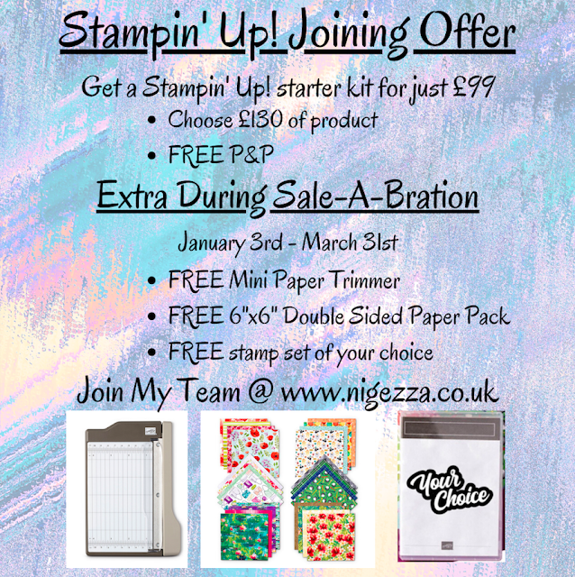 Nigezza Creates wiht Stampin' Up! Joining Offer