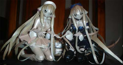 Chobits Chi & Freya Papercraft