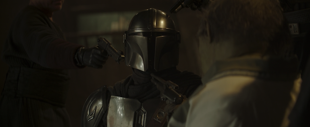 The Mandalorian At Gunpoint Season 2 Opening Scene Disney Plus