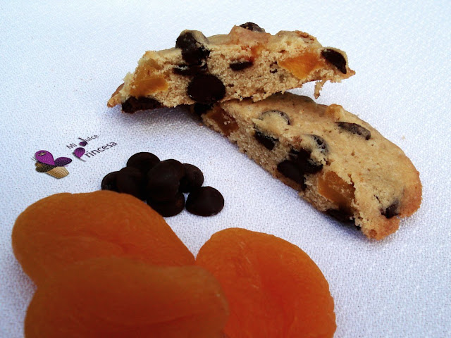 galletas, chocolate, orejones, chocolate y orejones, cookies