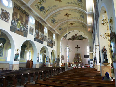 Interior of St Mary Magdalene Church