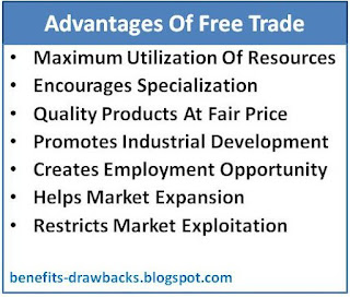 advantages of free trade