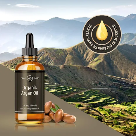 product is certified organic, cold-pressed, free from harmful additives, and suitable for all skin and hair types.