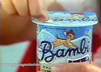 Propaganda do Iogurte Bambi, da Chambourcy, nos anos 80.