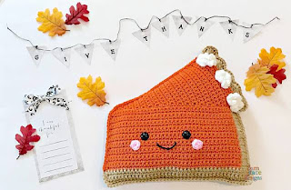 PATRON GRATIS  PASTEL DE CALABAZA AMIGURUMI 34802