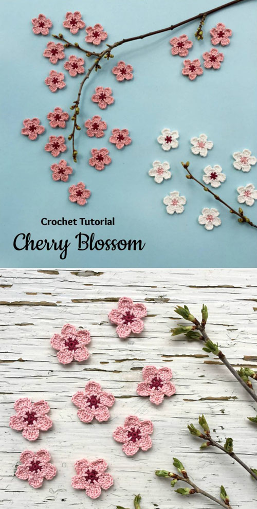 Cherry Blossom - Free Pattern & Tutorial 