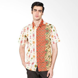 Model Baju Batik Pria Kombinasi Terbaru