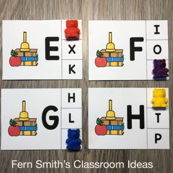 Click Here to Download This Alphabet Clip Cards Back to School September Bundle to Use in Your Classroom Today!